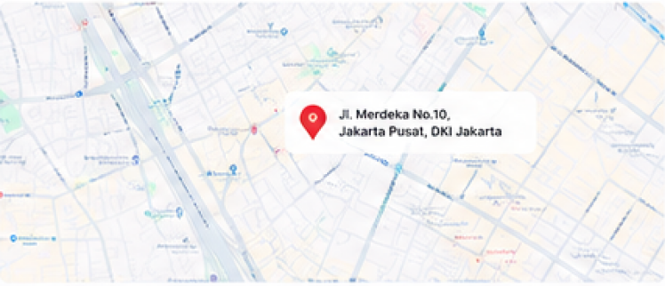Peta lokasi client